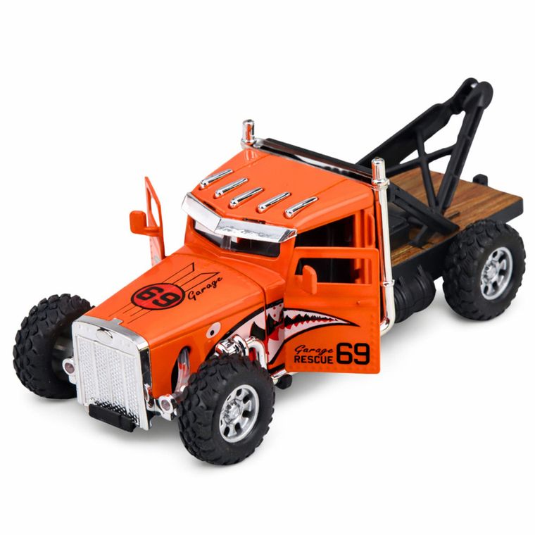 Lean Toys, pick-up holownik, autko metalowe, resorak, 1:32, 1 szt.