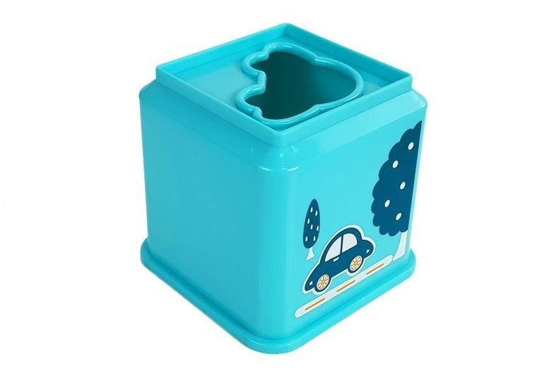 Lean Toys, piramidka z kubeczków