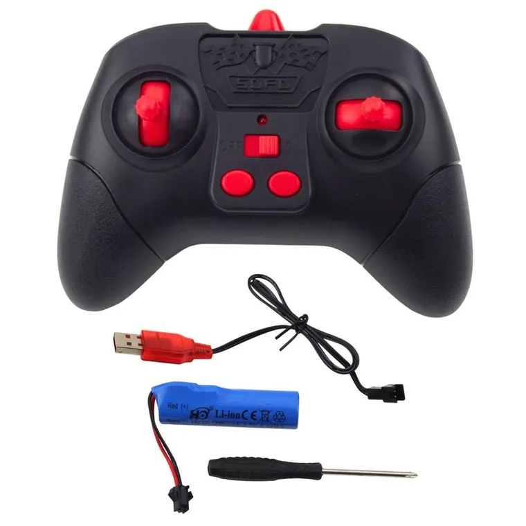 Lean Toys, pływający pojazd kaskaderski 4-4, zdalnie sterowany, turkusowy