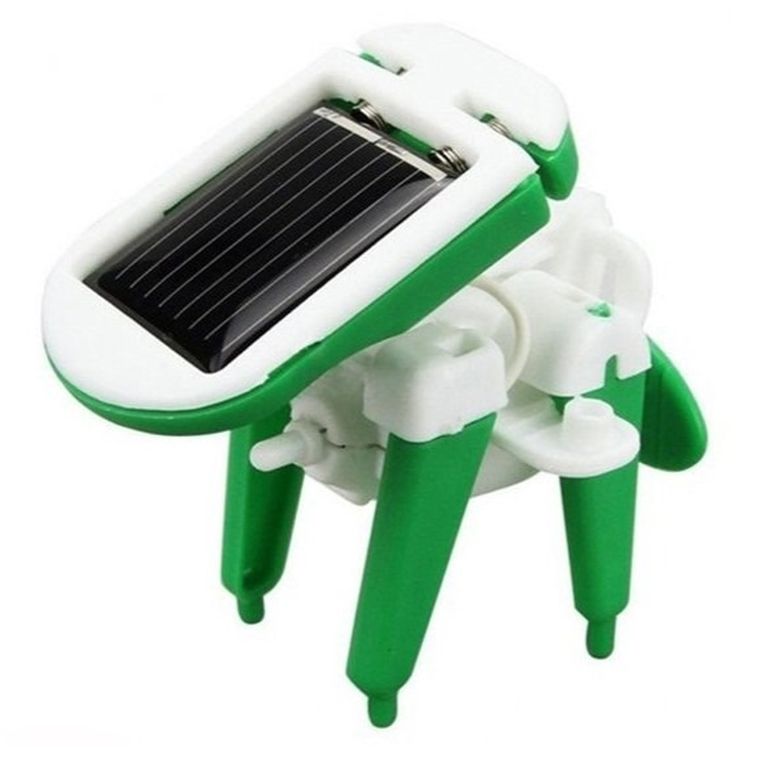 Lean Toys, robot solarny do złożenia, 6w1, zabawka interaktywna
