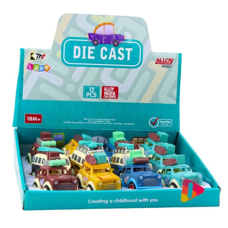 Lean Toys, terenówka podskakująca, pojazd metalowy, 1 szt.