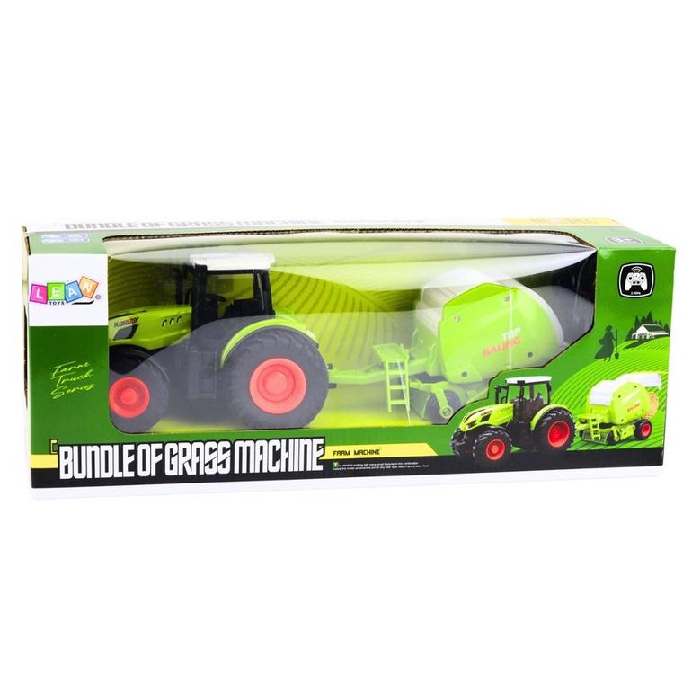 Lean Toys, traktor rolniczy, pojazd zdalnie sterowny, 1:24