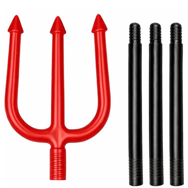 Lean Toys, trójząb diabła, składany, 112 cm