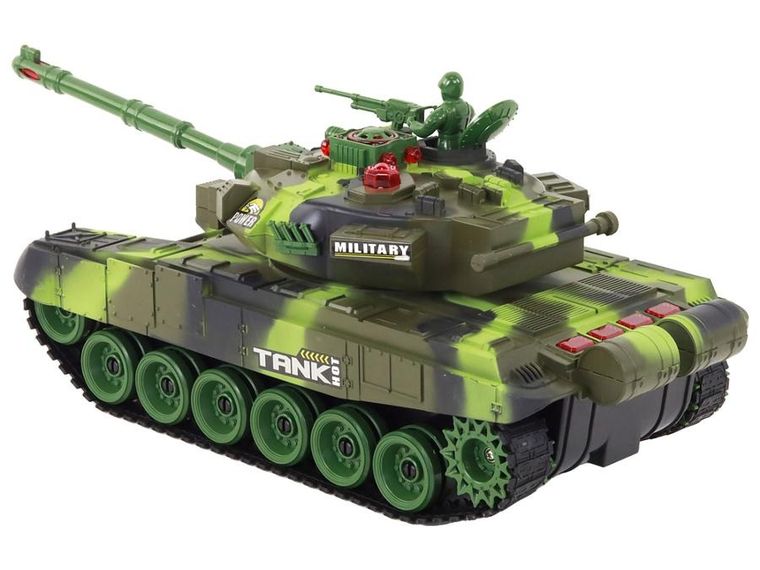 Lean Toys, War Tank, zestaw czołgów, pojazd zdalnie sterowany
