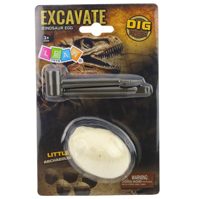 Lean Toys, wykopaliska dinozaurów, zestaw archeologiczny