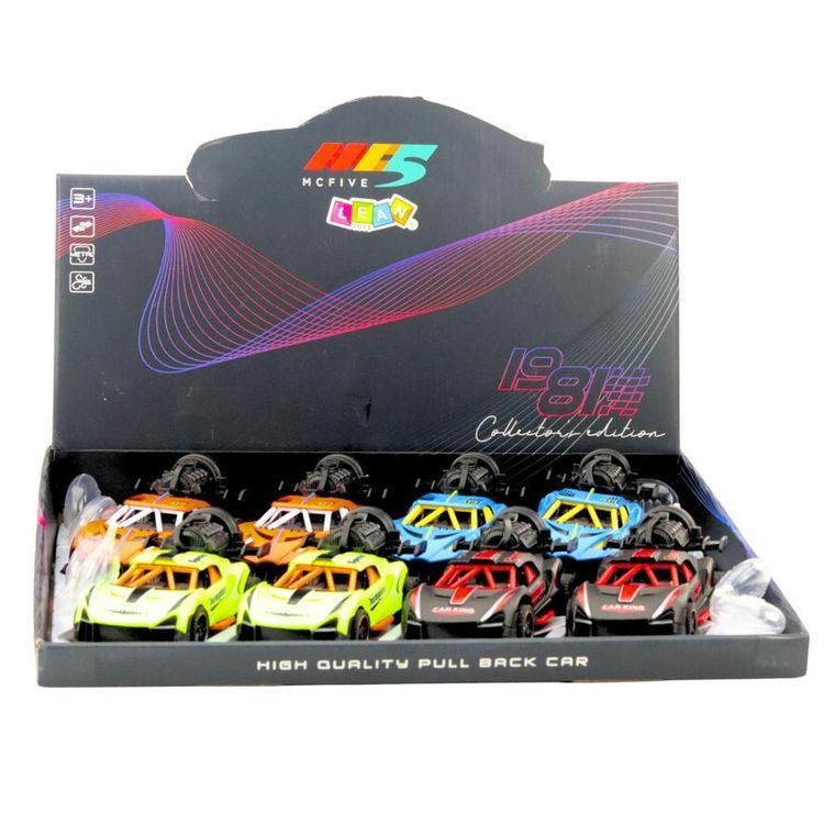 Lean Toys, wyścigówka, interaktywny pojazd z funkcją dymu, 1 szt.