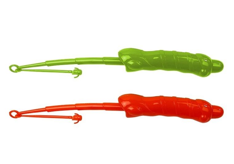 Lean Toys, zestaw do łowienia rybek z wędkami, 15 rybek