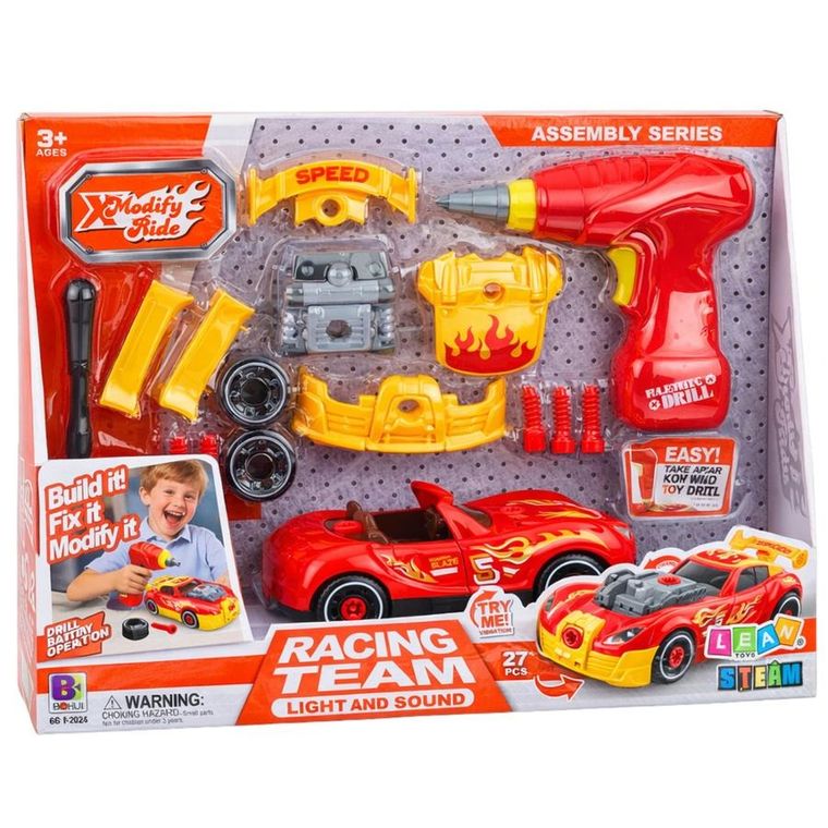 Lean Toys, zestaw do tunningu auta z wkrętarką