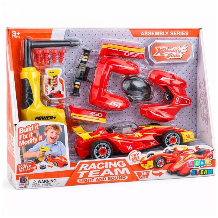 Lean Toys, zestaw do tunningu auta z wkrętarką