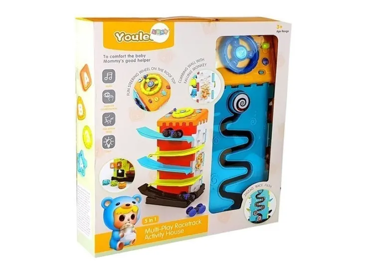 Lean Toys, zjeżdżalnia z piłeczkami