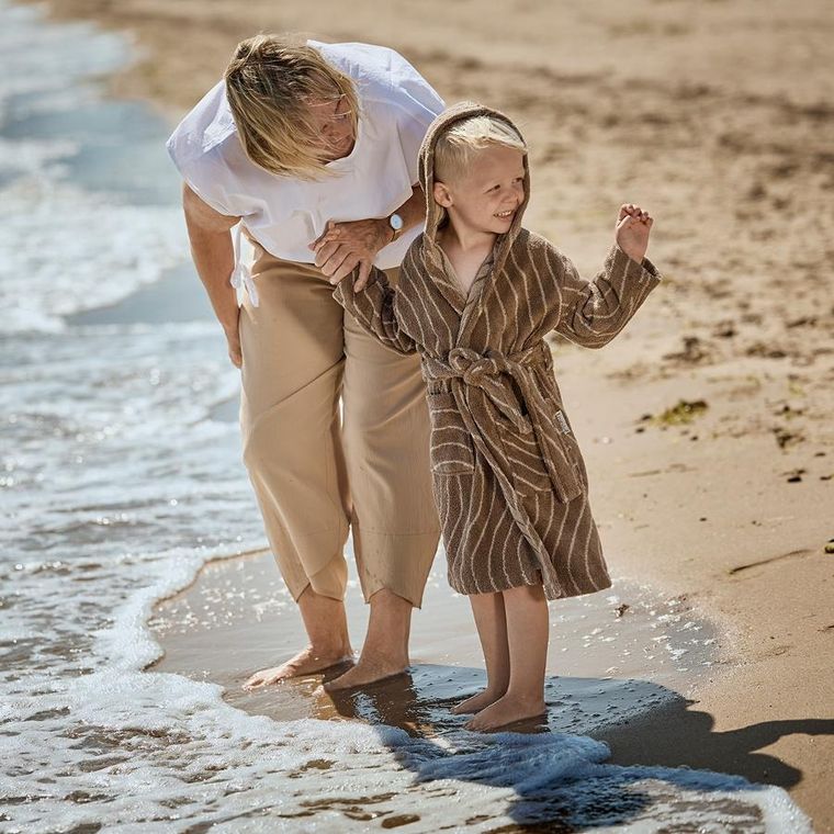 Leander, szlafrok, 5-6 lat, mocca