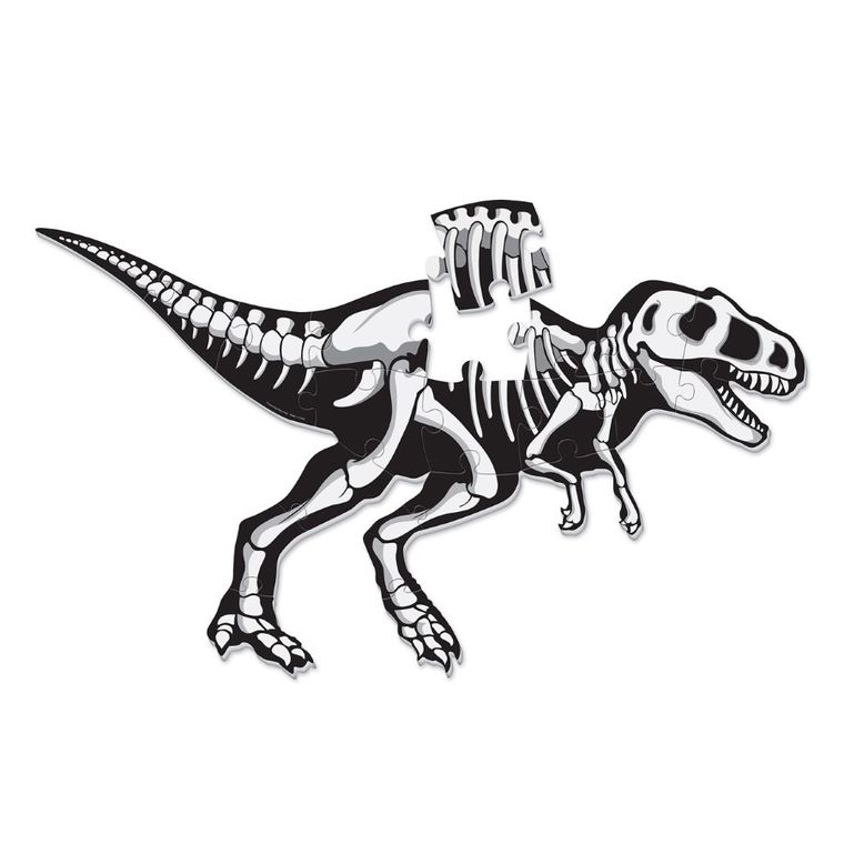 Learning Resources, Dinozaur T-Rex, piankowe puzzle podłogowe