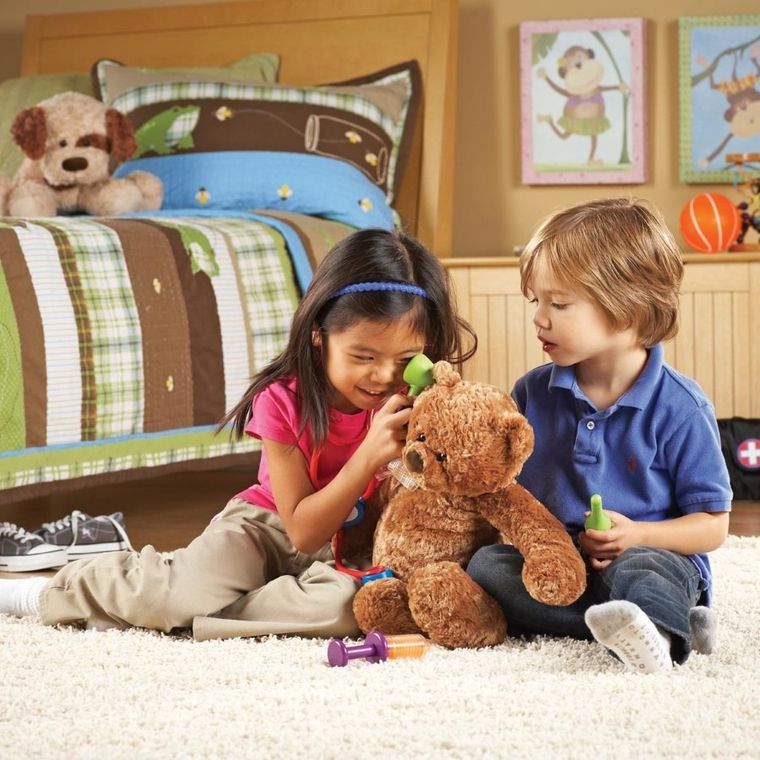 Learning Resources, zestaw Małego Lekarza, torba z narzędziami