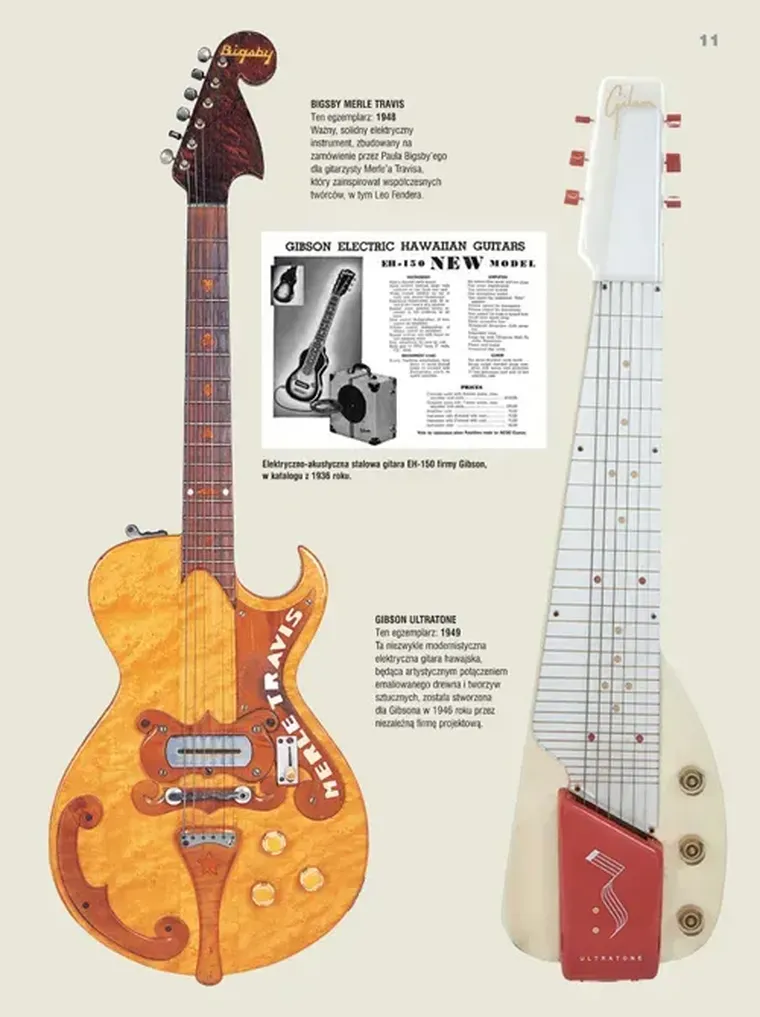 Legendarne gitary. Ilustrowany przewodnik