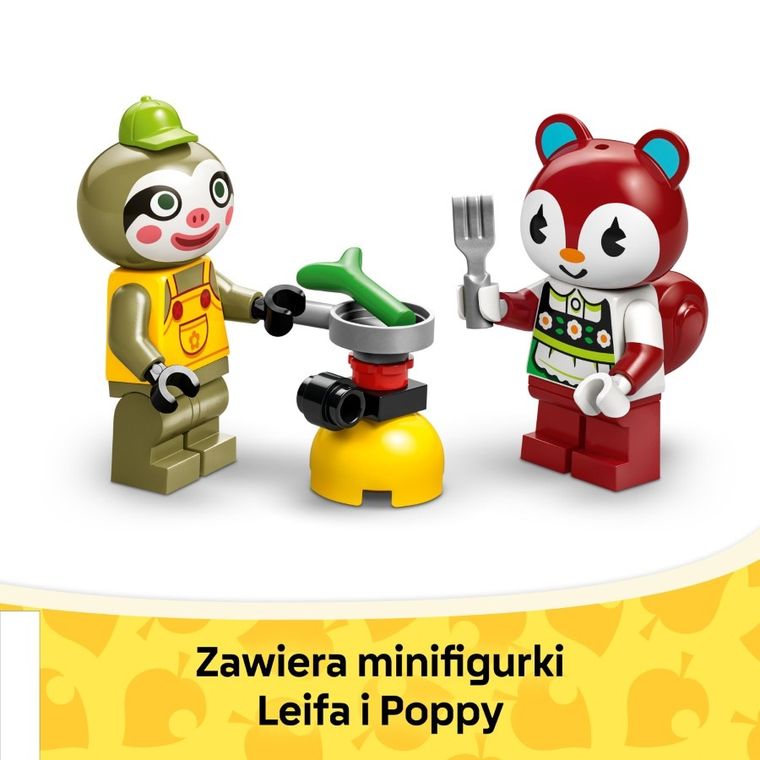 LEGO Animal Crossing, Leif i jego karawan oraz sklep ogrodniczy, 77054