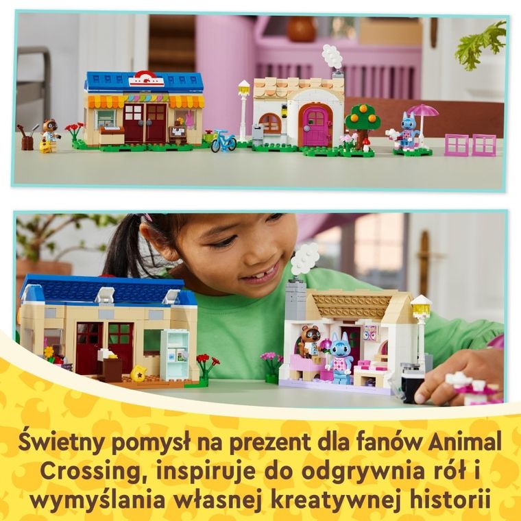 LEGO Animal Crossing, Nook's Cranny i domek Rosie, 77050