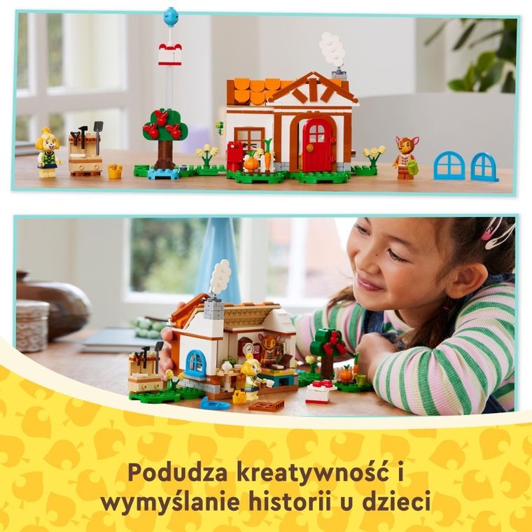 LEGO Animal Crossing, Odwiedziny Isabelle, 77049