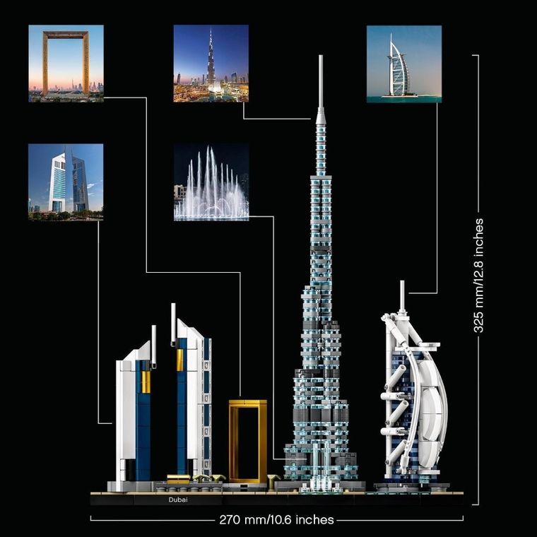 LEGO Architecture, Dubaj, 21052