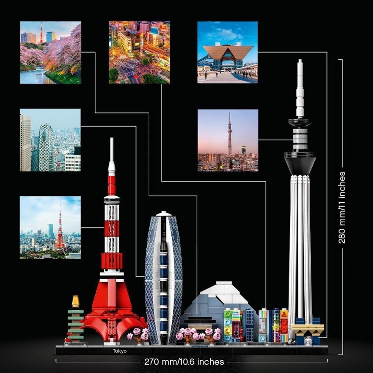 LEGO Architecture, Tokio, 21051