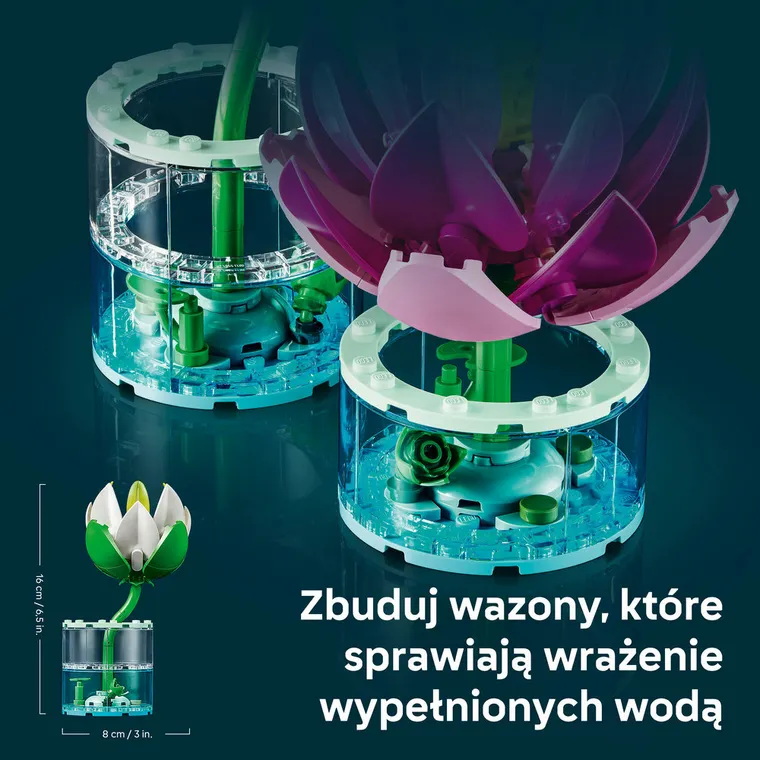 LEGO Botanicals, Lilie wodne, 11511