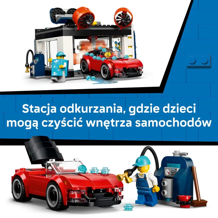 LEGO City, Automatyczna myjnia samochodowa, 60497