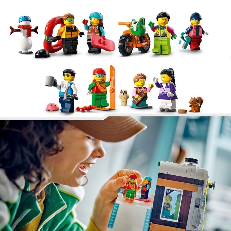 LEGO City, Centrum narciarskie i wspinaczkowe, 60366
