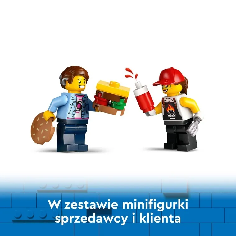 LEGO City, Ciężarówka z burgerami, 60404