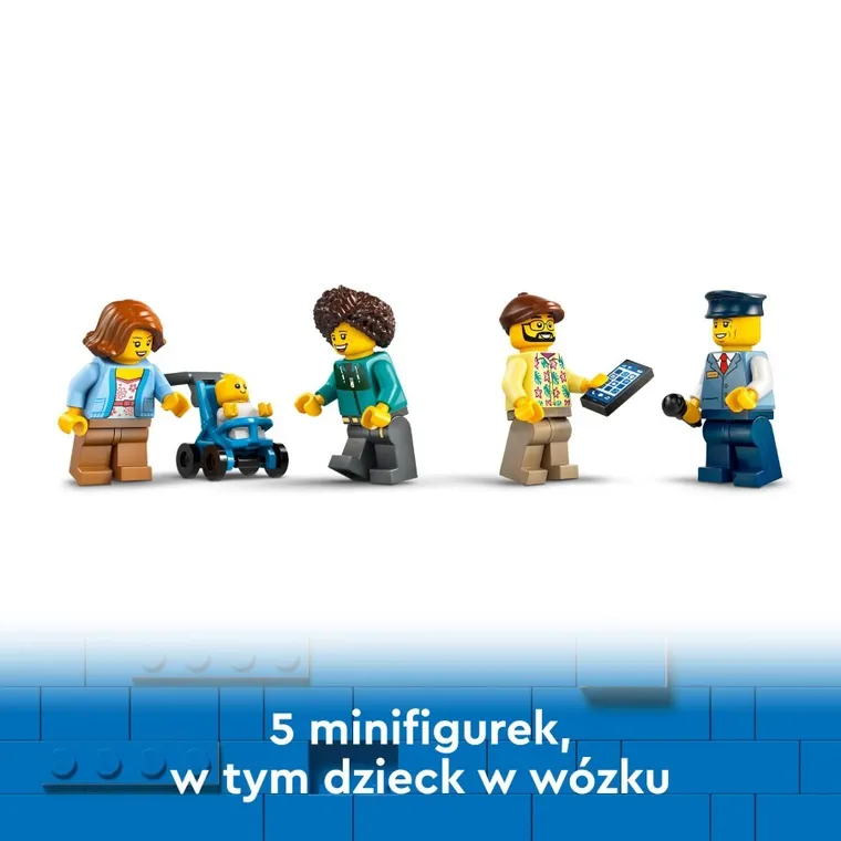 LEGO City, Czerwony, piętrowy autokar, 60407