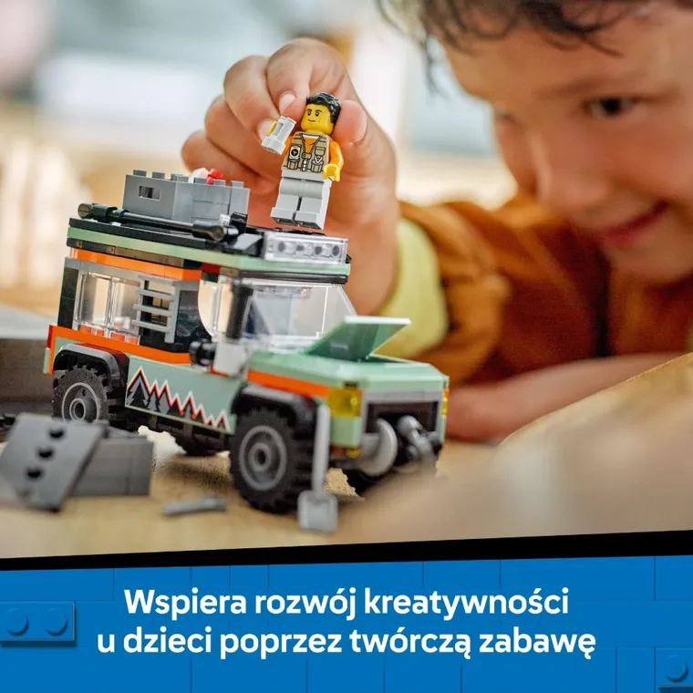 LEGO City, Górska ciężarówka terenowa 4-4, 60447