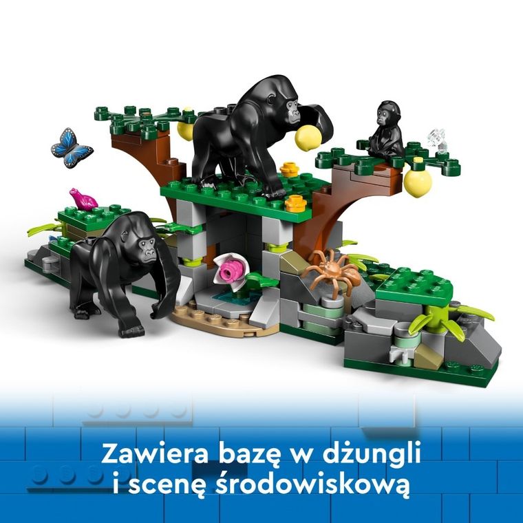 LEGO City, Helikopter badaczy dżungli w bazie, 60437