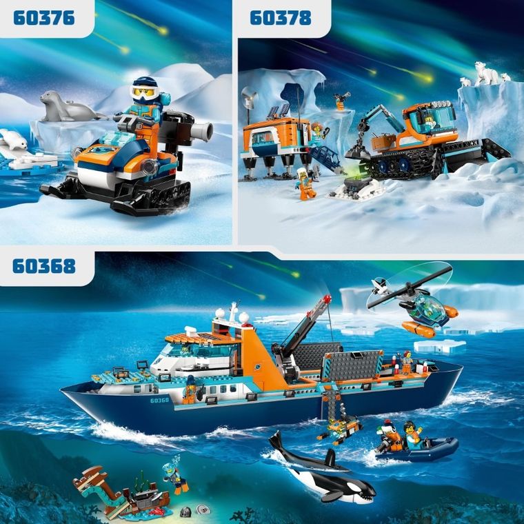 LEGO City, Łódź badacza Arktyki, 60368