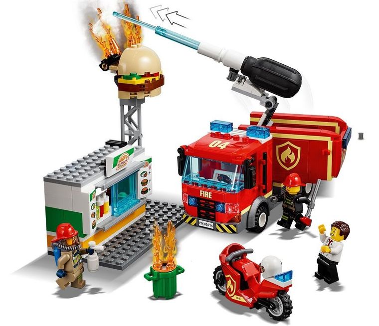 LEGO City, Na ratunek w płonącym barze, 60214