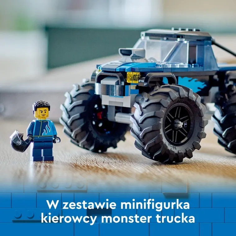 LEGO City, Niebieski monster truck, 60402