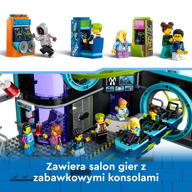 LEGO City, Park Świat Robotów z rollercoasterem, 60421