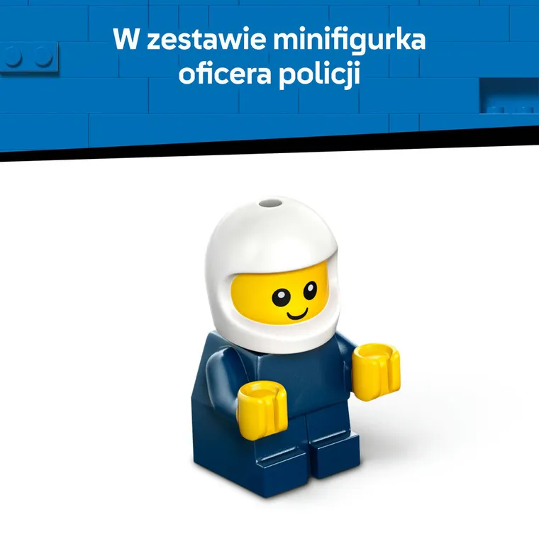 LEGO City, Pojazdy - Ciężarówka policyjna, 60481