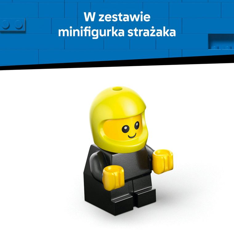 LEGO City, Pojazdy - Wóz strażacki, 60482