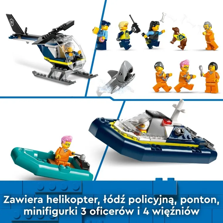 LEGO City, Policja z Więziennej Wyspy, 60419