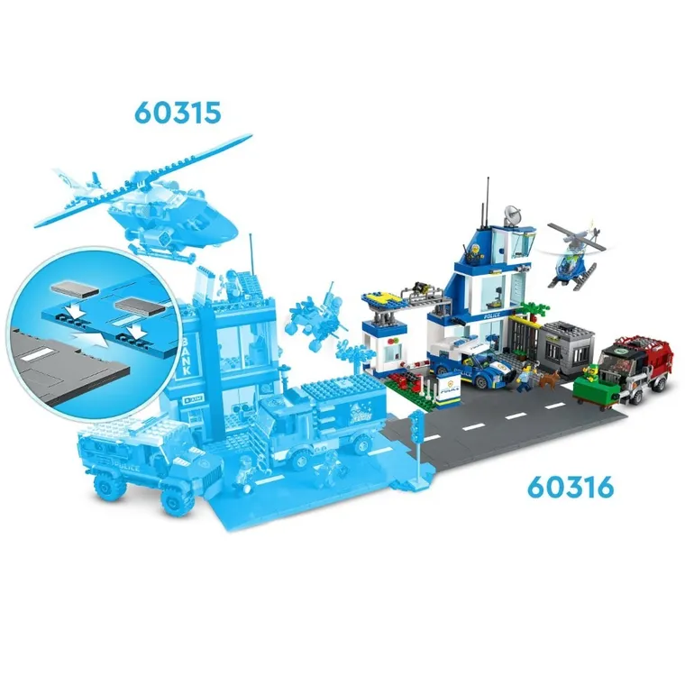 LEGO City, Posterunek policji, 60316