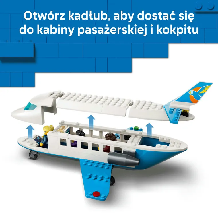 LEGO City, Samolot pasażerski, 60492