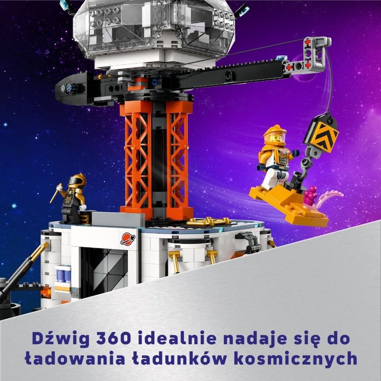 LEGO City, Stacja kosmiczna i stanowisko startowe rakiety, 60434