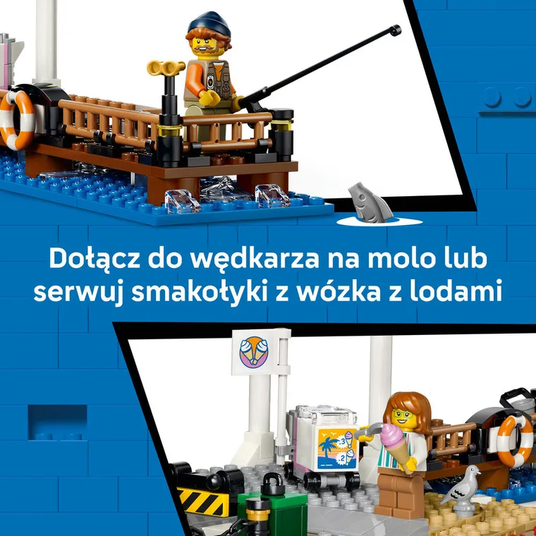 LEGO City, Tramwaj przy plaży, 60506