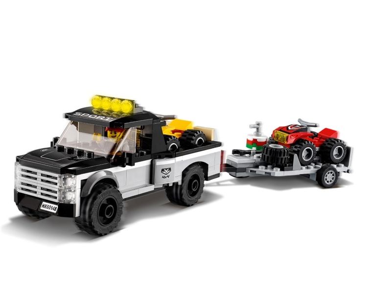 LEGO City, Wyścigowy zespół quadowy, 60148