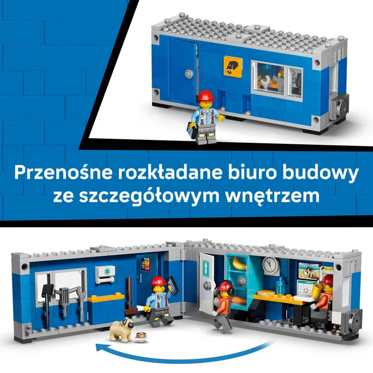 LEGO City, Wywrotka i ładowarka czołowa, 60494