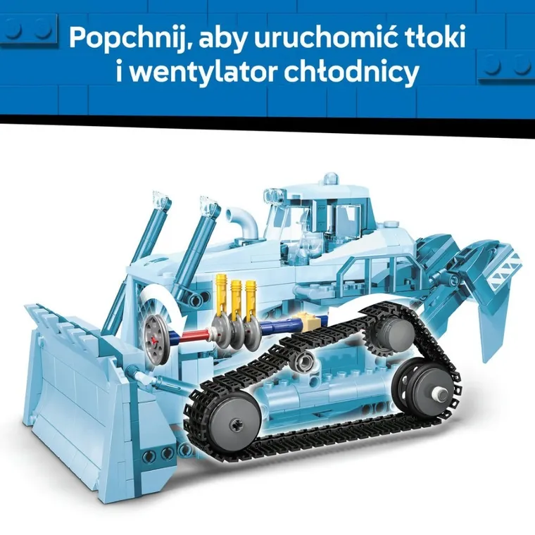 LEGO City, Żółty buldożer, 60466