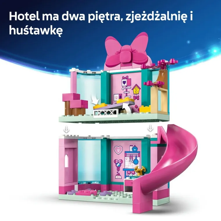 LEGO Classic Disney, Hotel dla zwierząt Minnie, 43274