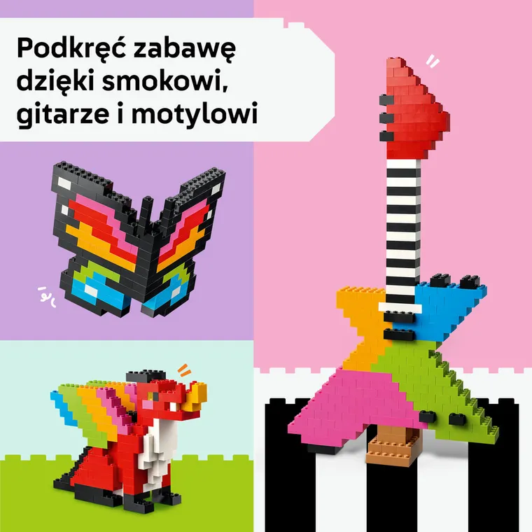 LEGO Classic, Kreatywne kolorowe klocki, 11045