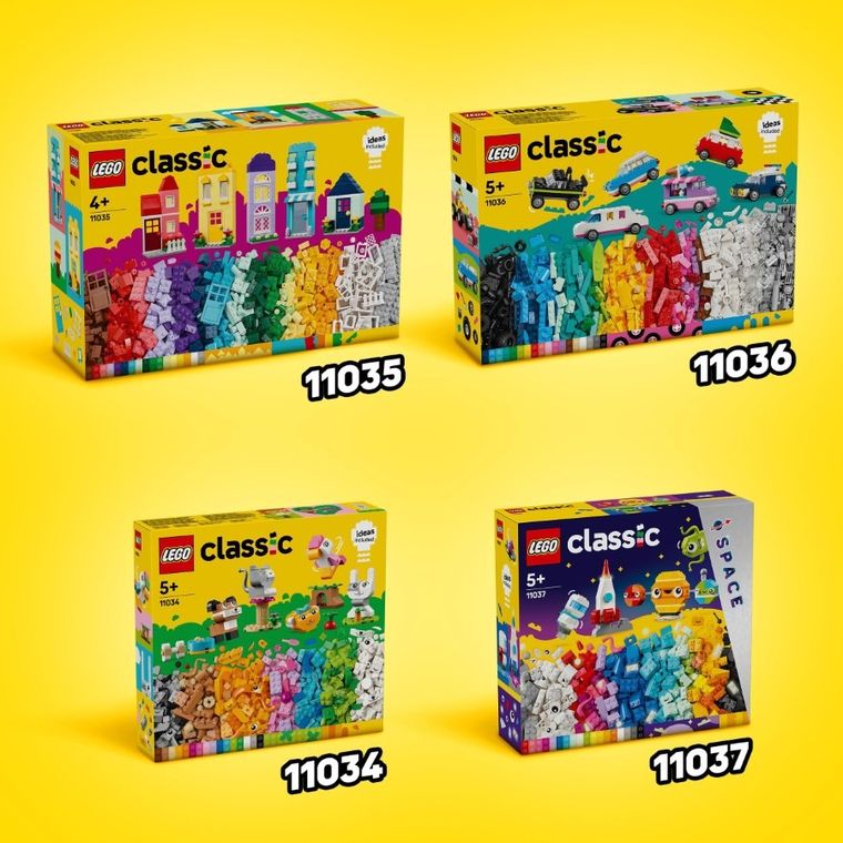 LEGO Classic, Kreatywne zwierzątka, 11034