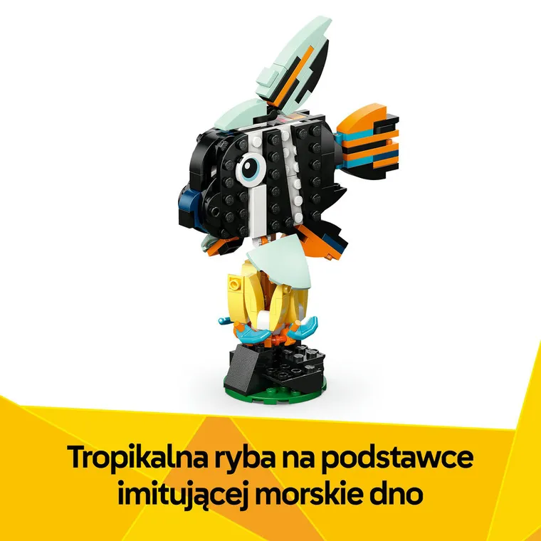 LEGO Creator 3 w 1, Dzikie zwierzęta: Tropikalny tukan, 31173