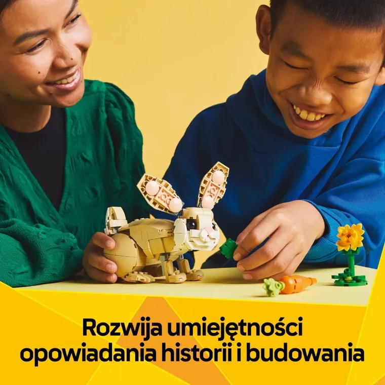 LEGO Creator 3 w 1, Uroczy króliczek, 31162