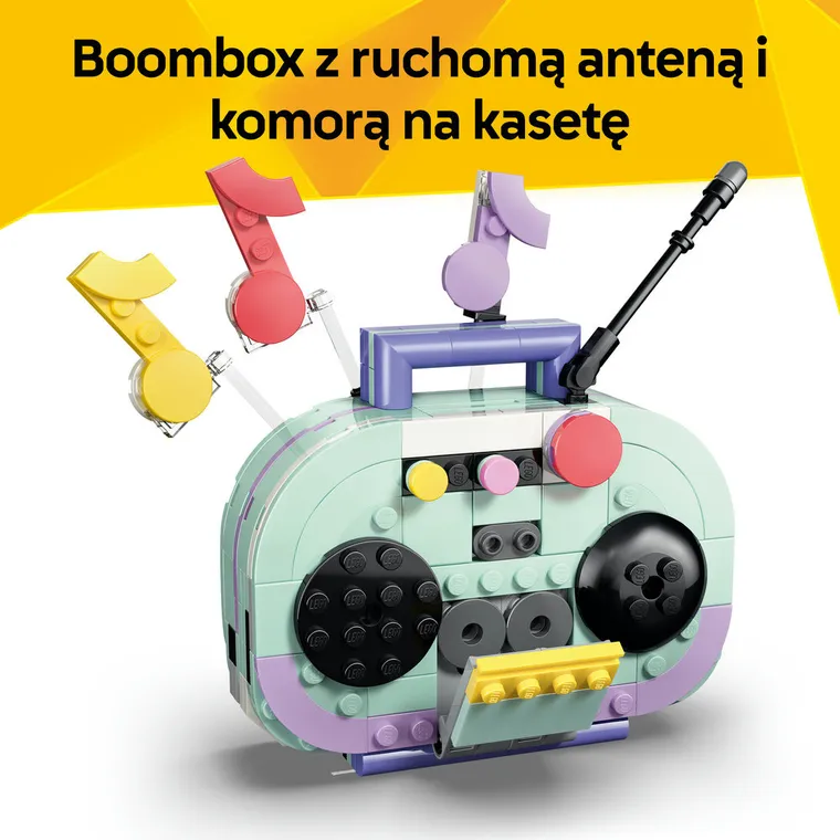 LEGO Creator, Dekoracyjny fortepian z kotem, 31392
